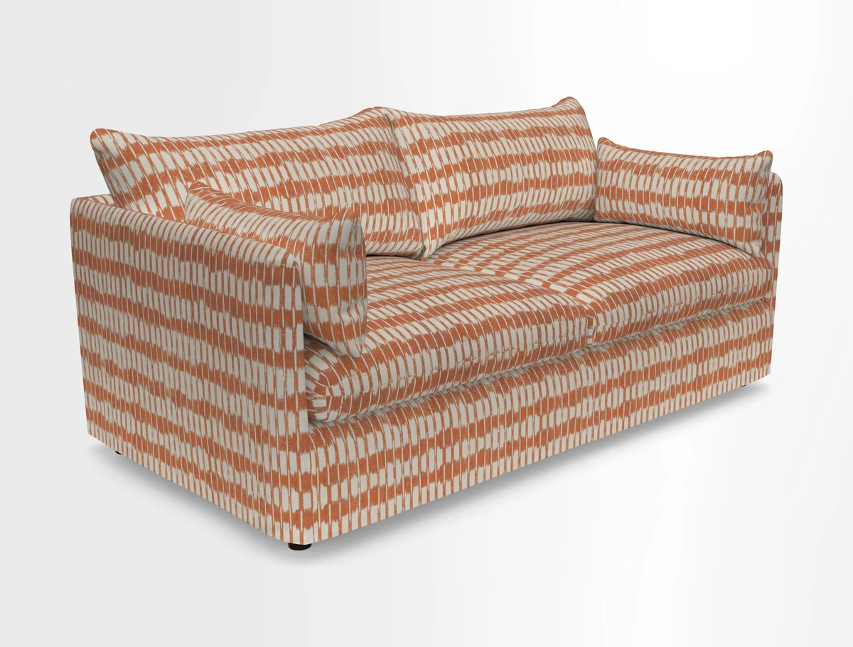 Madehurst 3 Seater Sofa in House Plain Sky. Loose cover option available
