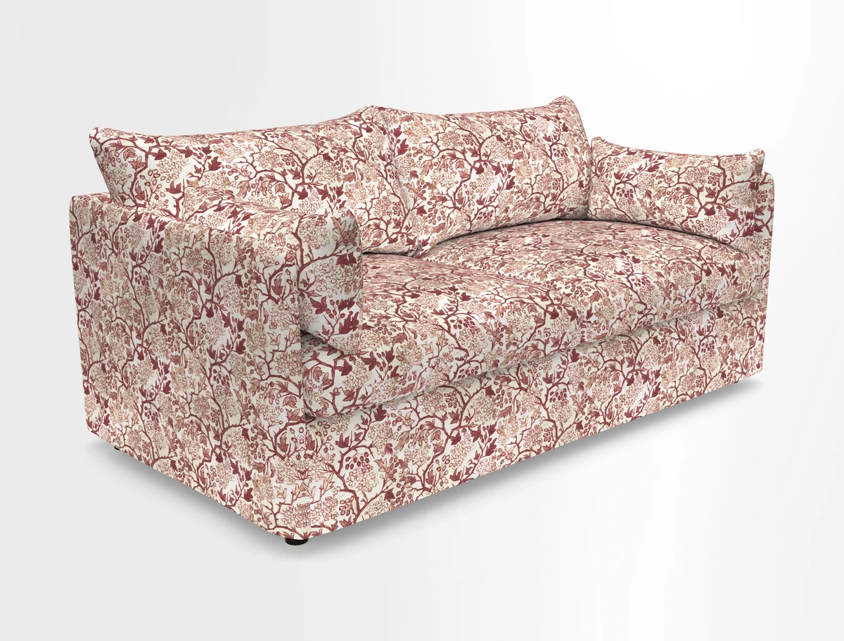 Madehurst 3 Seater Sofa in House Plain Sky. Loose cover option available