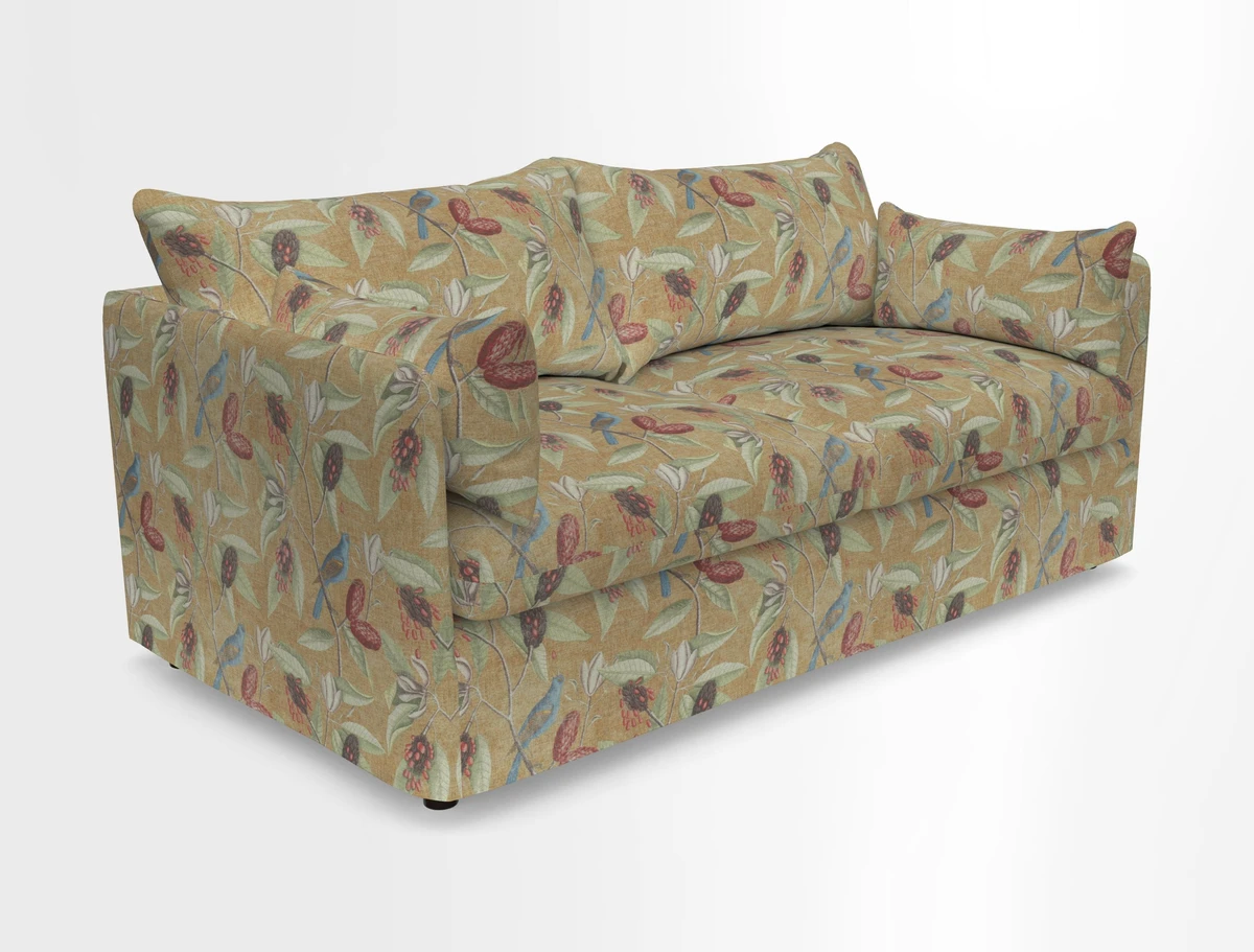 Madehurst 3 Seater Sofa in House Plain Sky. Loose cover option available