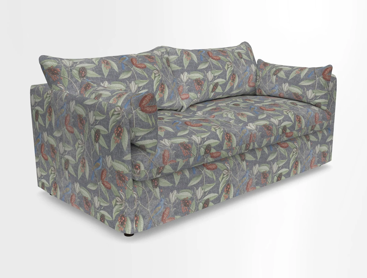 Madehurst 3 Seater Sofa in House Plain Sky. Loose cover option available