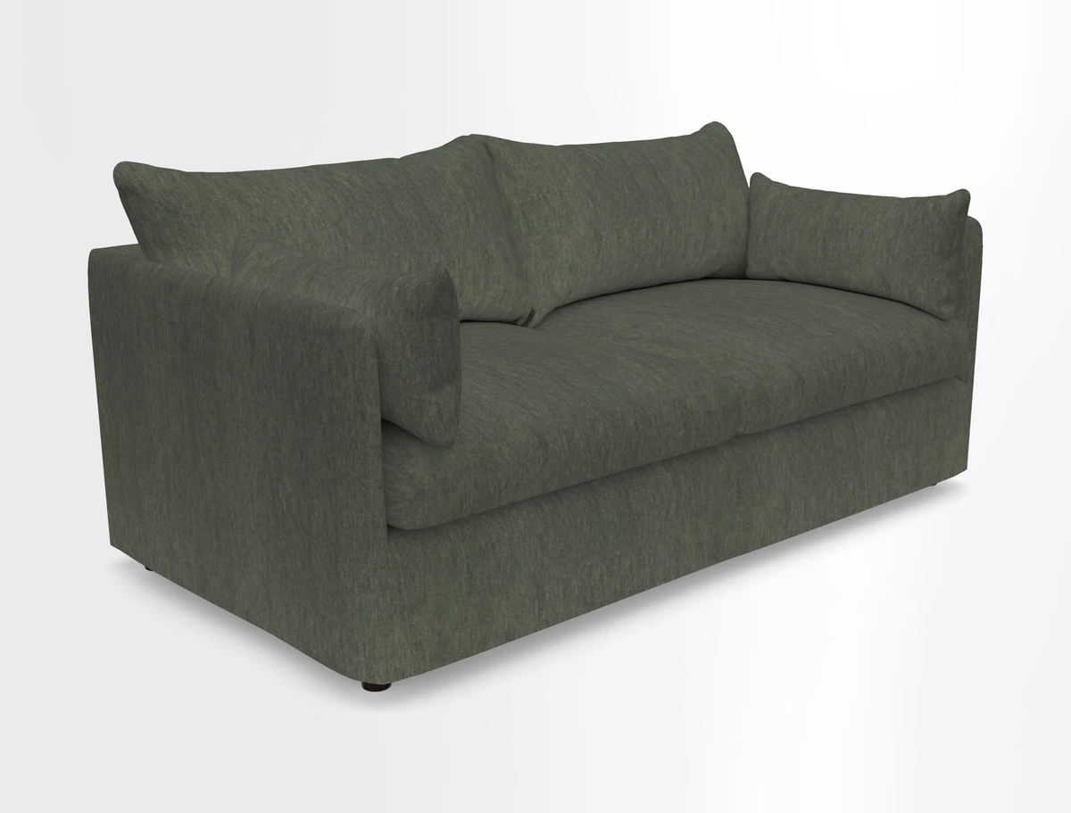 Madehurst 3 Seater Sofa in House Plain Sky. Loose cover option available