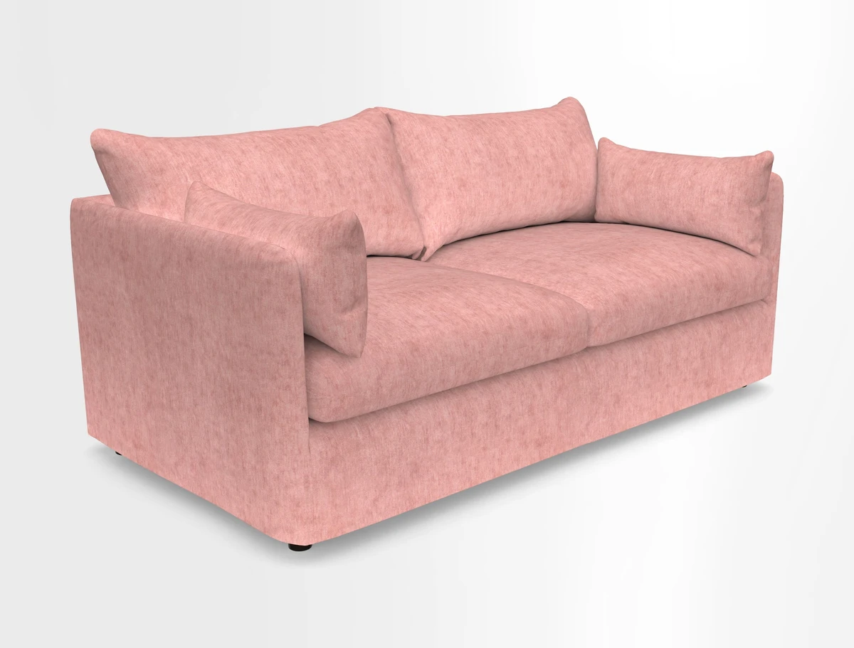Madehurst 3 Seater Sofa in House Plain Sky. Loose cover option available