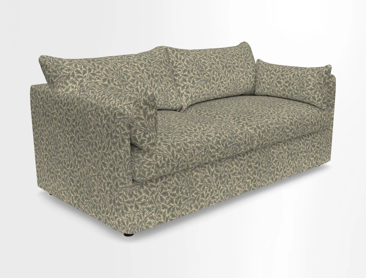 Madehurst 3 Seater Sofa in House Plain Sky. Loose cover option available
