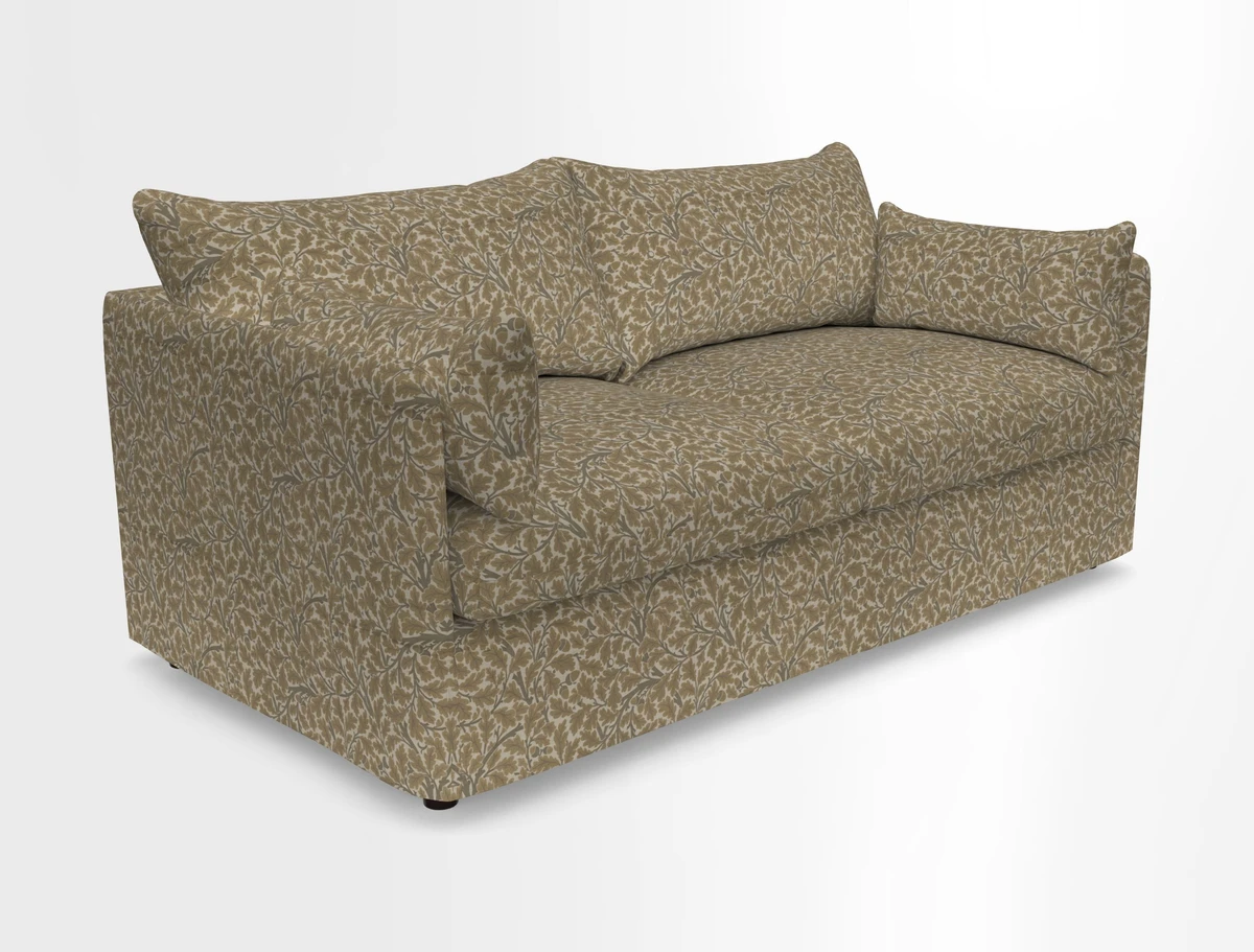 Madehurst 3 Seater Sofa in House Plain Sky. Loose cover option available