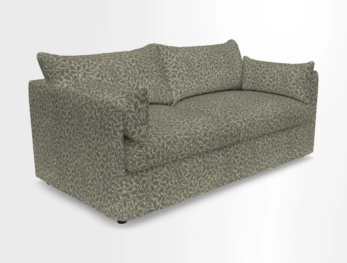 Madehurst 3 Seater Sofa in House Plain Sky. Loose cover option available