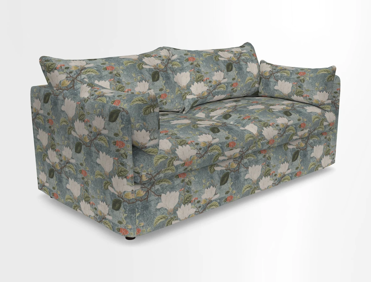 Madehurst 3 Seater Sofa in House Plain Sky. Loose cover option available