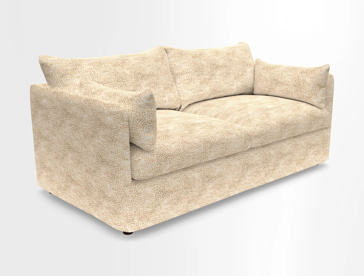 Madehurst 3 Seater Sofa in House Plain Sky. Loose cover option available