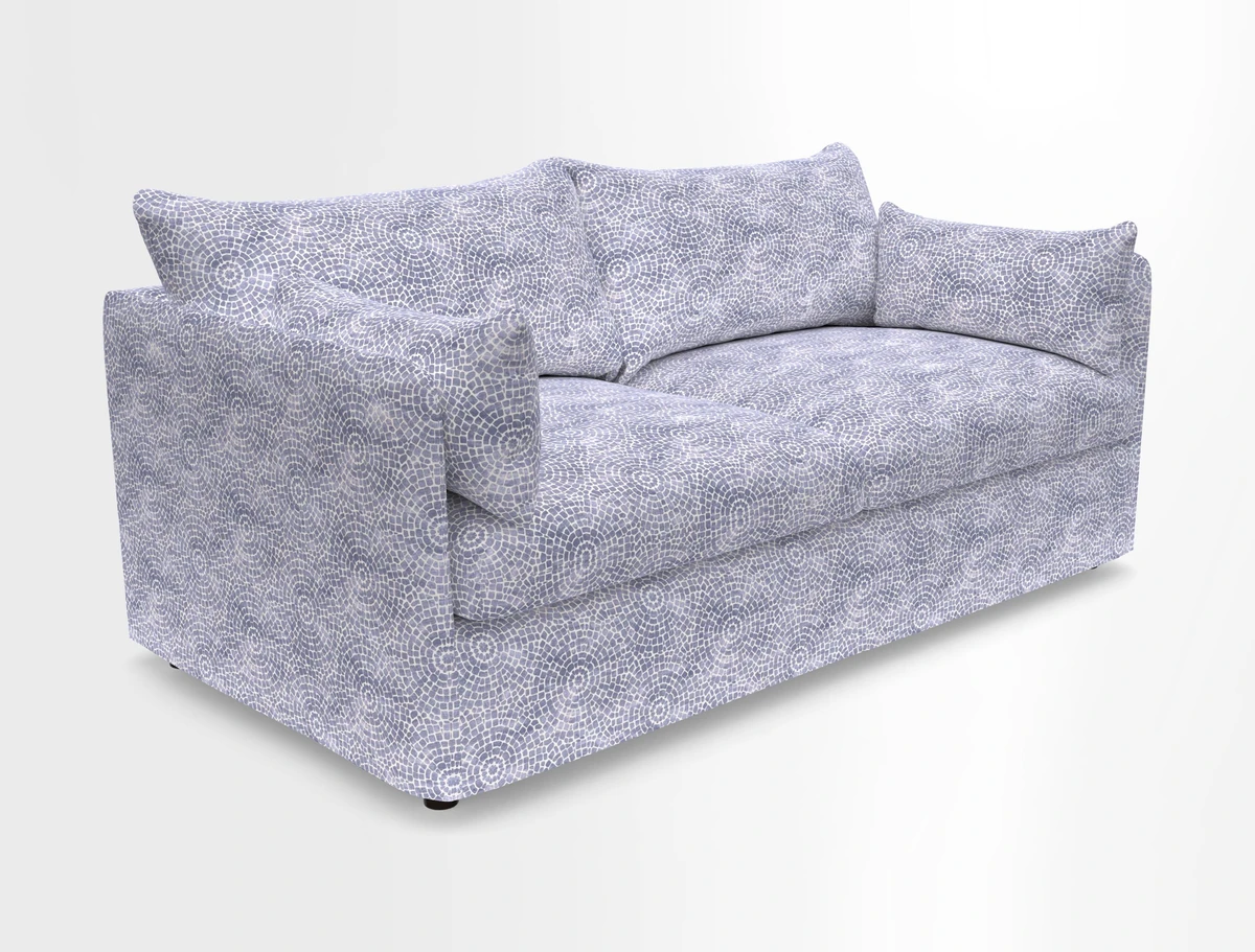 Madehurst 3 Seater Sofa in House Plain Sky. Loose cover option available