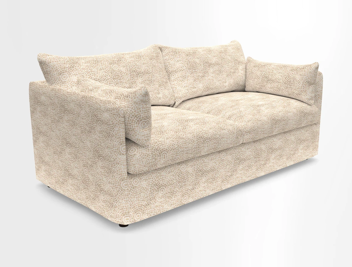 Madehurst 3 Seater Sofa in House Plain Sky. Loose cover option available