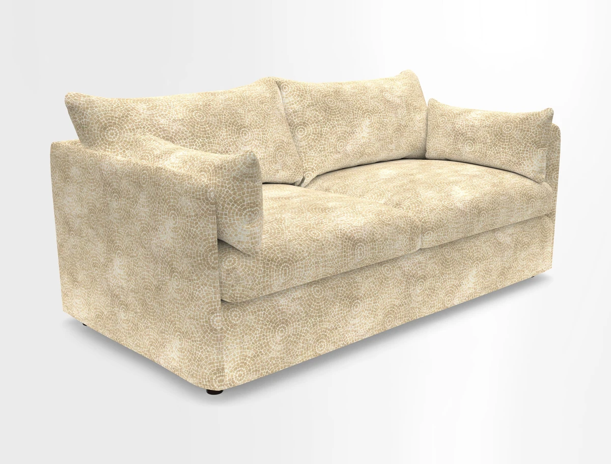 Madehurst 3 Seater Sofa in House Plain Sky. Loose cover option available