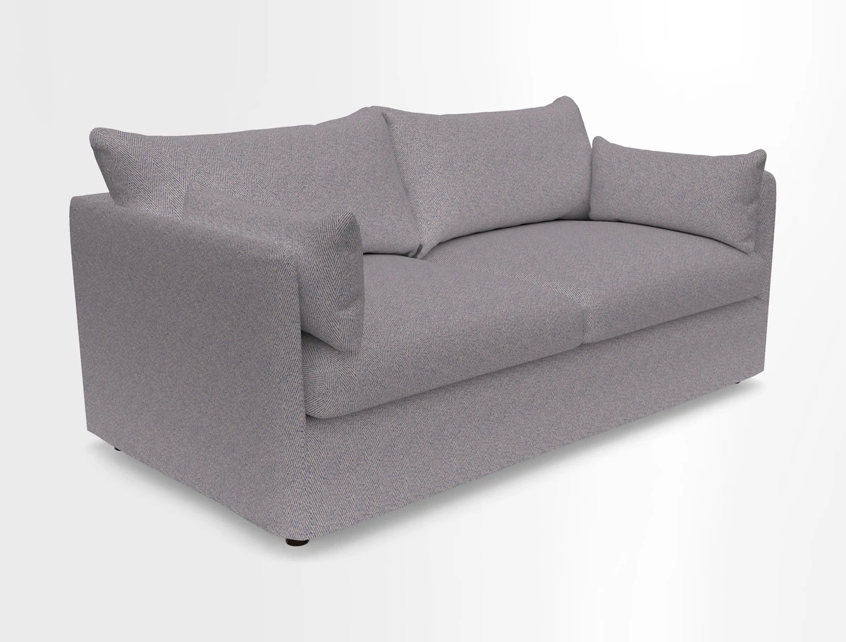 Madehurst 3 Seater Sofa in House Plain Sky. Loose cover option available