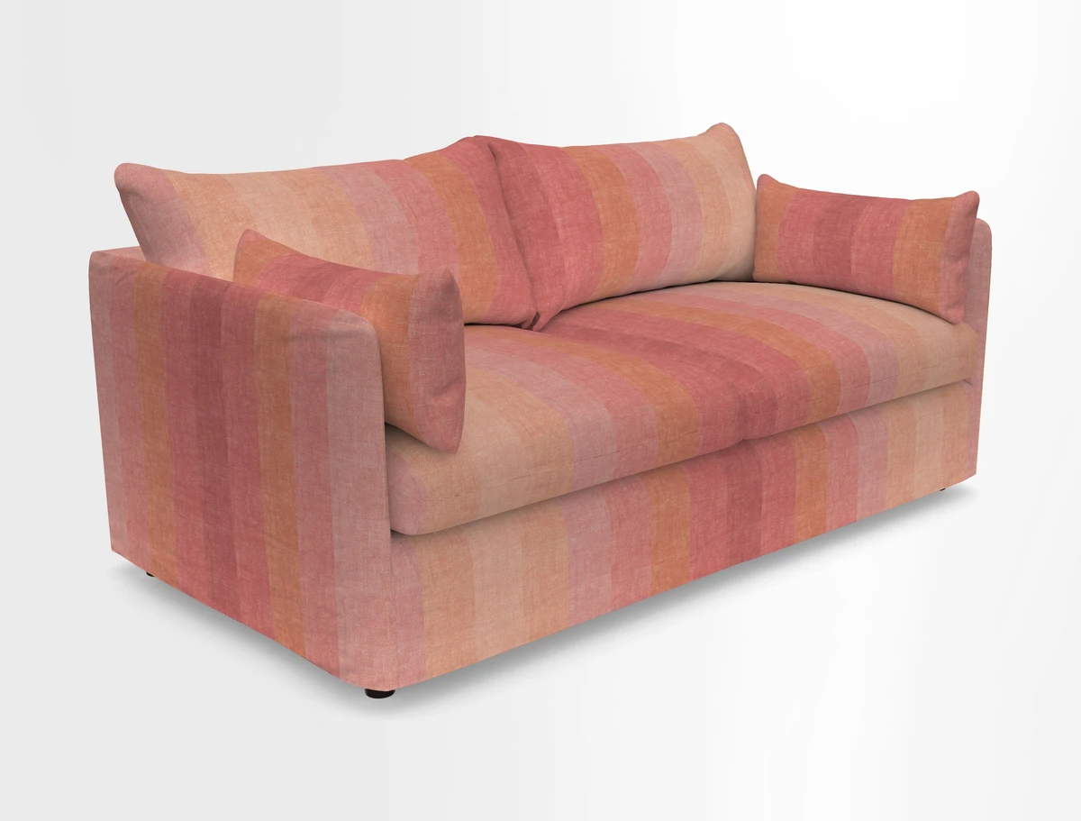 Madehurst 3 Seater Sofa in House Plain Sky. Loose cover option available
