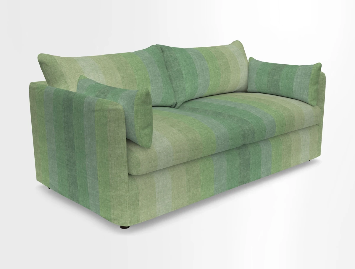 Madehurst 3 Seater Sofa in House Plain Sky. Loose cover option available