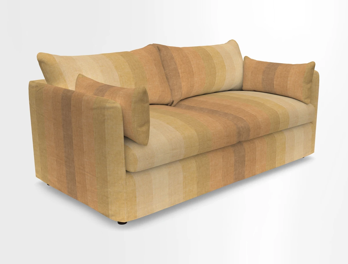 Madehurst 3 Seater Sofa in House Plain Sky. Loose cover option available