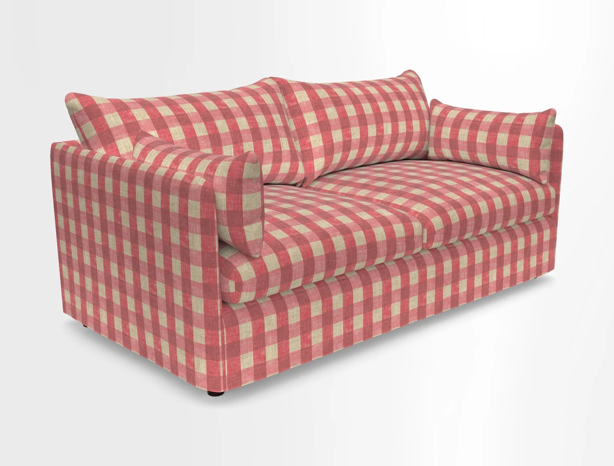 Madehurst 3 Seater Sofa in House Plain Sky. Loose cover option available