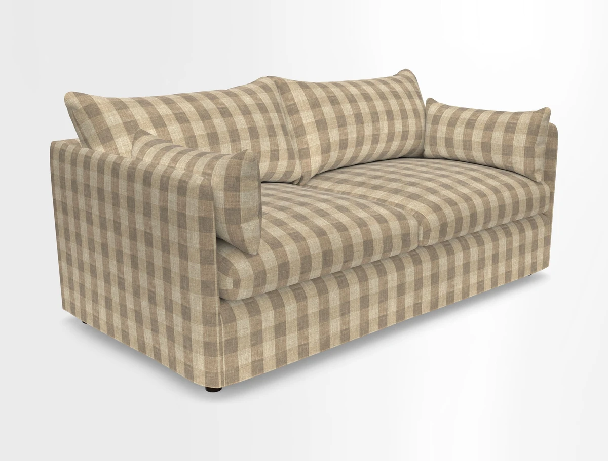 Madehurst 3 Seater Sofa in House Plain Sky. Loose cover option available