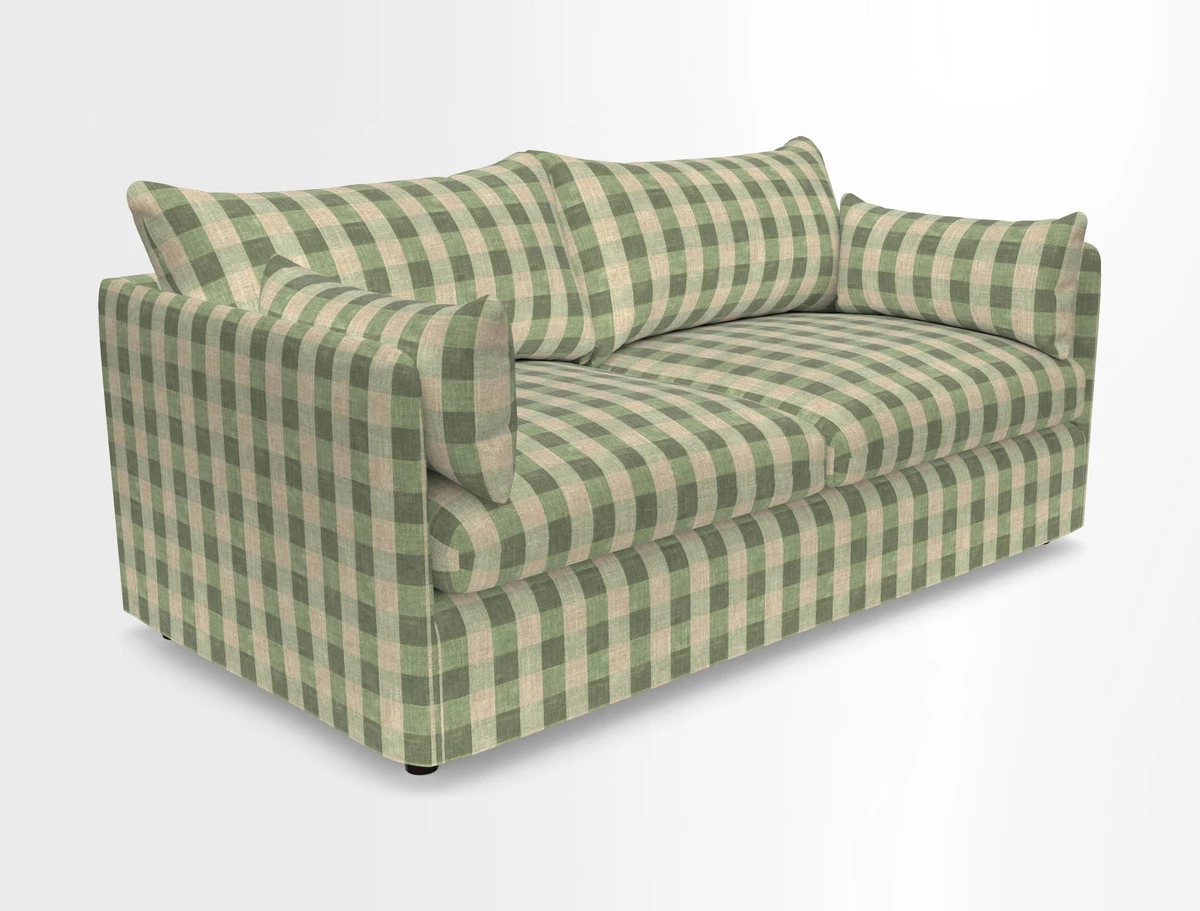 Madehurst 3 Seater Sofa in House Plain Sky. Loose cover option available