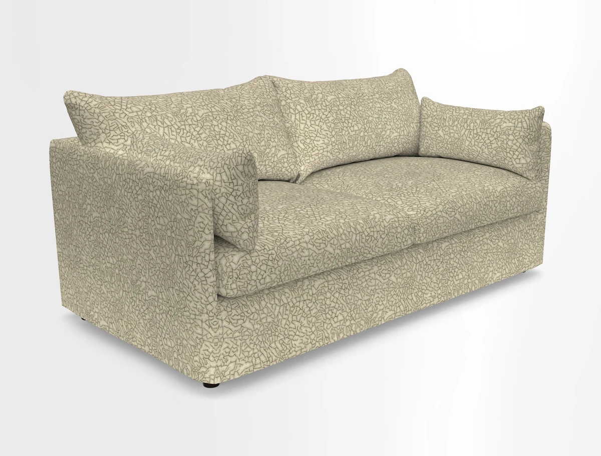 Madehurst 3 Seater Sofa in House Plain Sky. Loose cover option available
