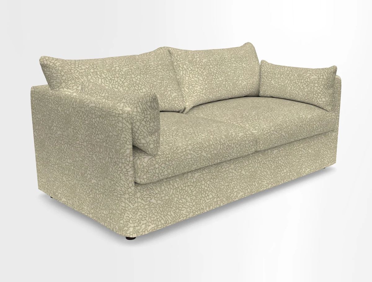 Madehurst 3 Seater Sofa in House Plain Sky. Loose cover option available