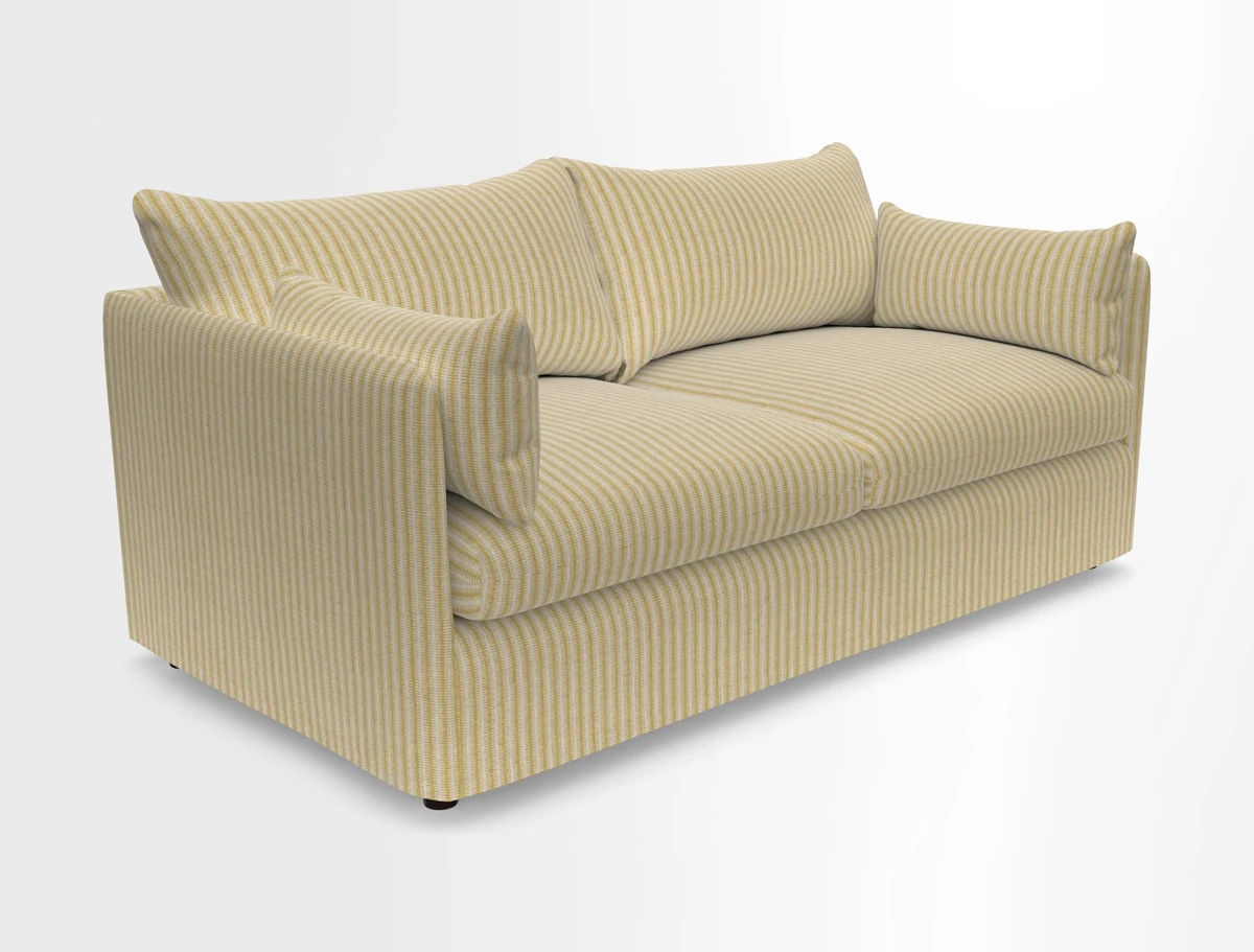 Madehurst 3 Seater Sofa in House Plain Sky. Loose cover option available