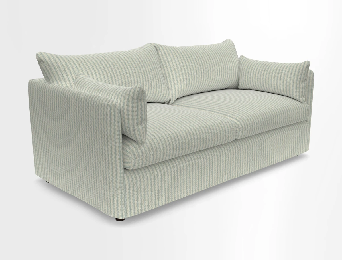 Madehurst 3 Seater Sofa in House Plain Sky. Loose cover option available