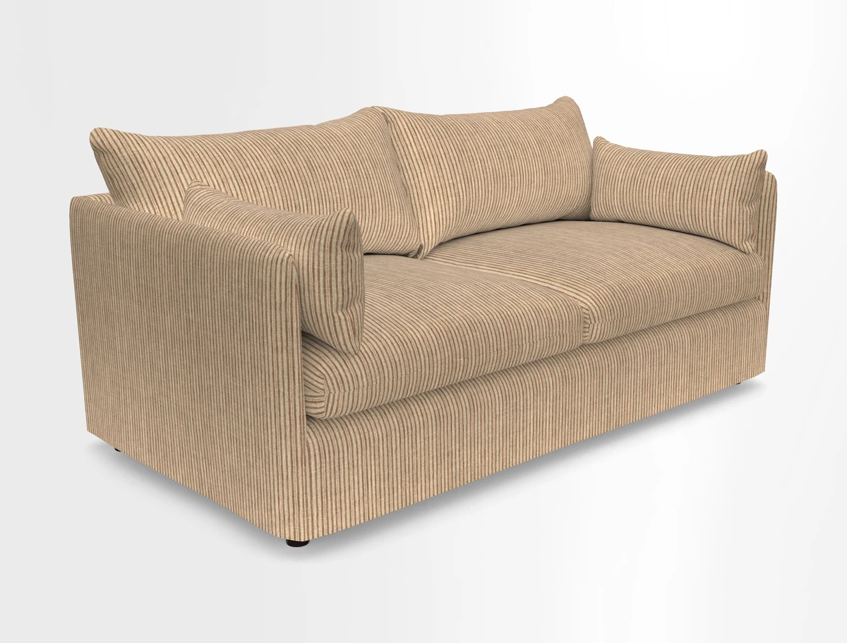 Madehurst 3 Seater Sofa in House Plain Sky. Loose cover option available
