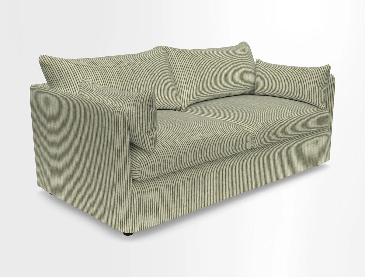 Madehurst 3 Seater Sofa in House Plain Sky. Loose cover option available