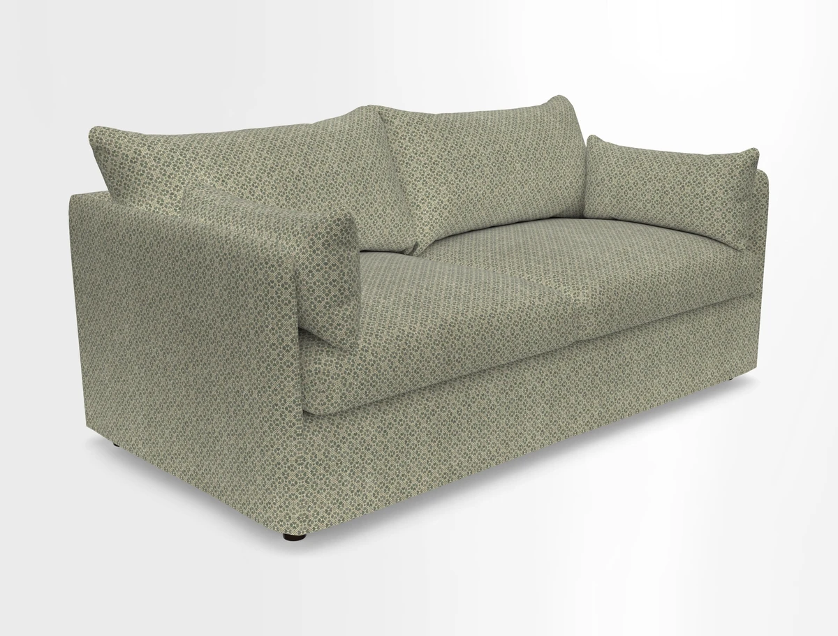 Madehurst 3 Seater Sofa in House Plain Sky. Loose cover option available