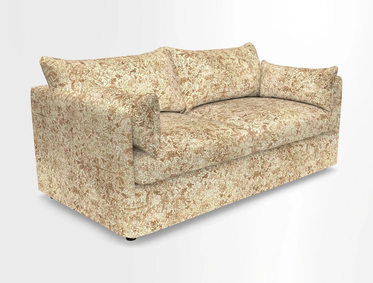 Madehurst 3 Seater Sofa in House Plain Sky. Loose cover option available