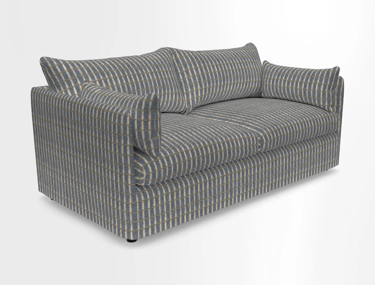 Madehurst 3 Seater Sofa in House Plain Sky. Loose cover option available