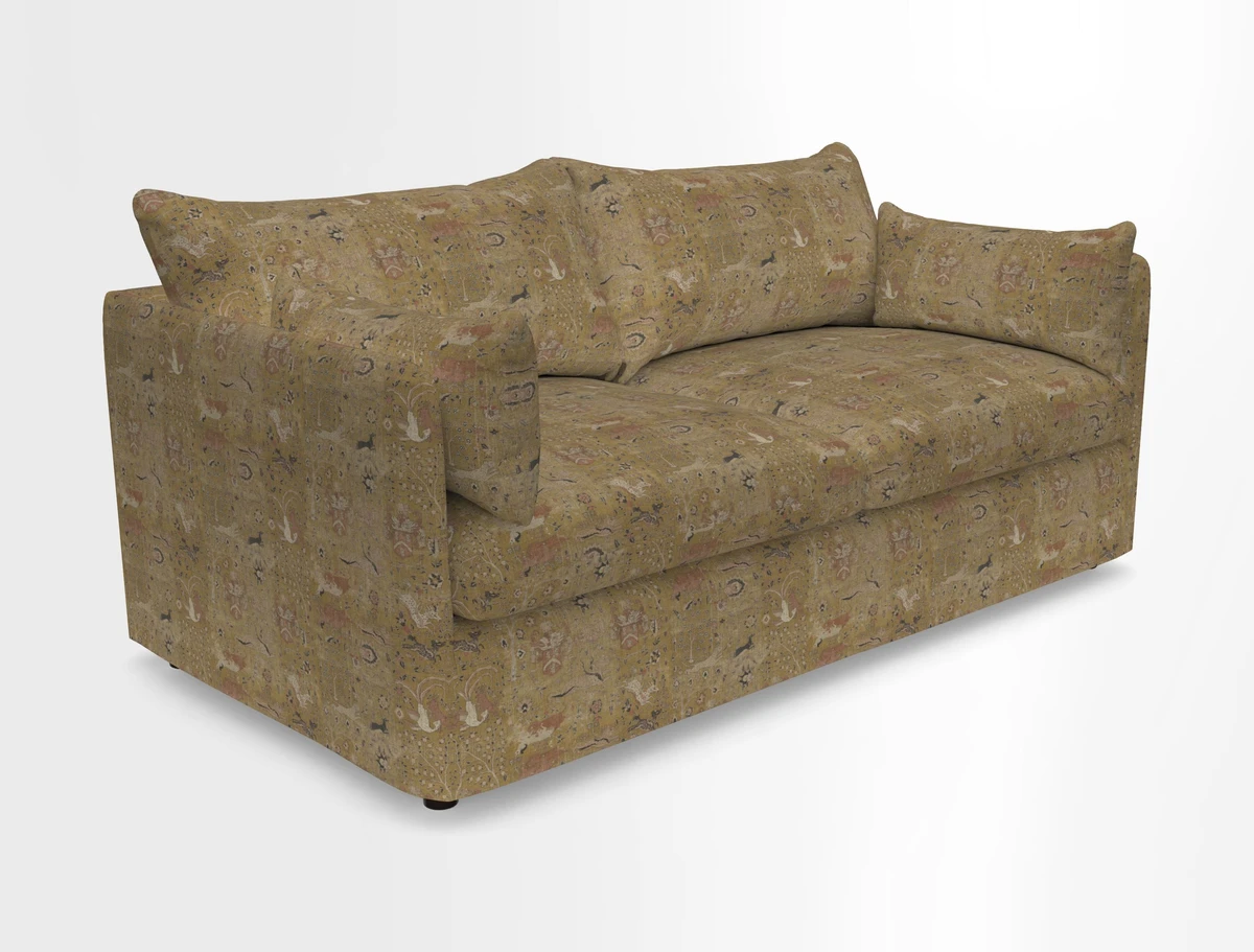 Madehurst 3 Seater Sofa in House Plain Sky. Loose cover option available