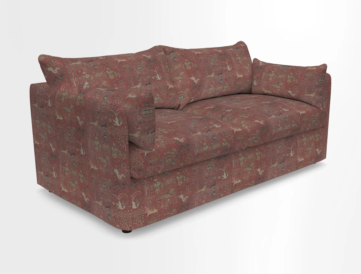 Madehurst 3 Seater Sofa in House Plain Sky. Loose cover option available