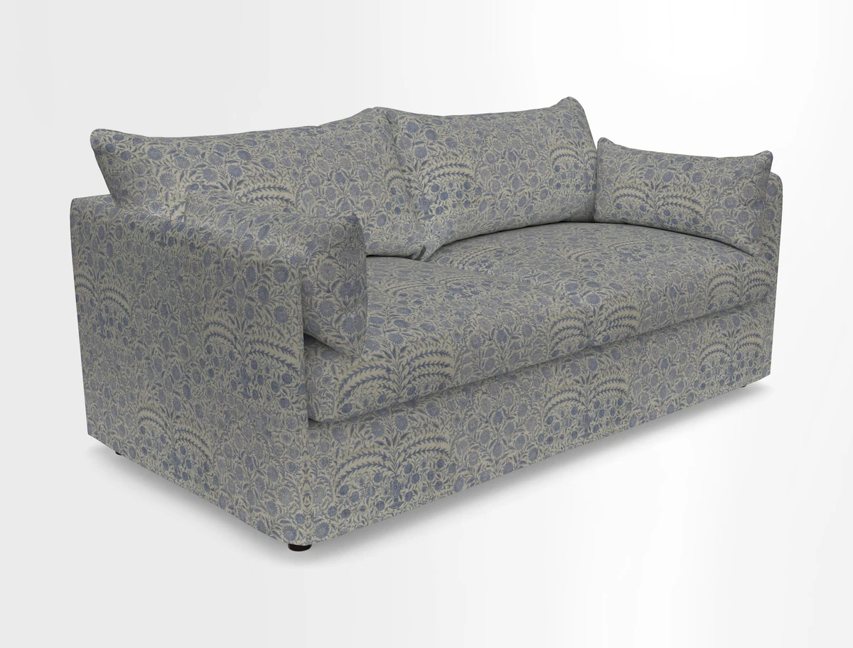 Madehurst 3 Seater Sofa in House Plain Sky. Loose cover option available