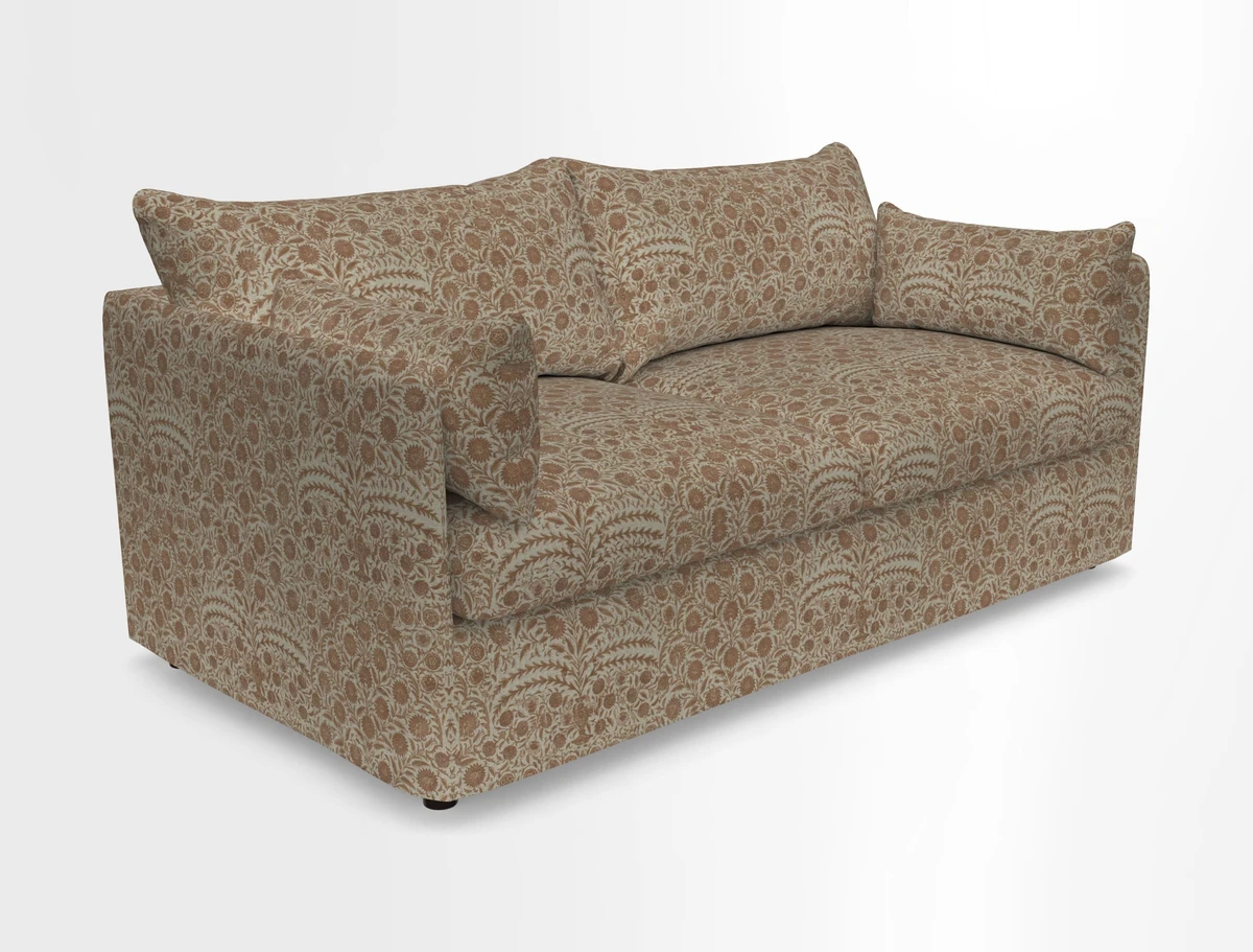 Madehurst 3 Seater Sofa in House Plain Sky. Loose cover option available