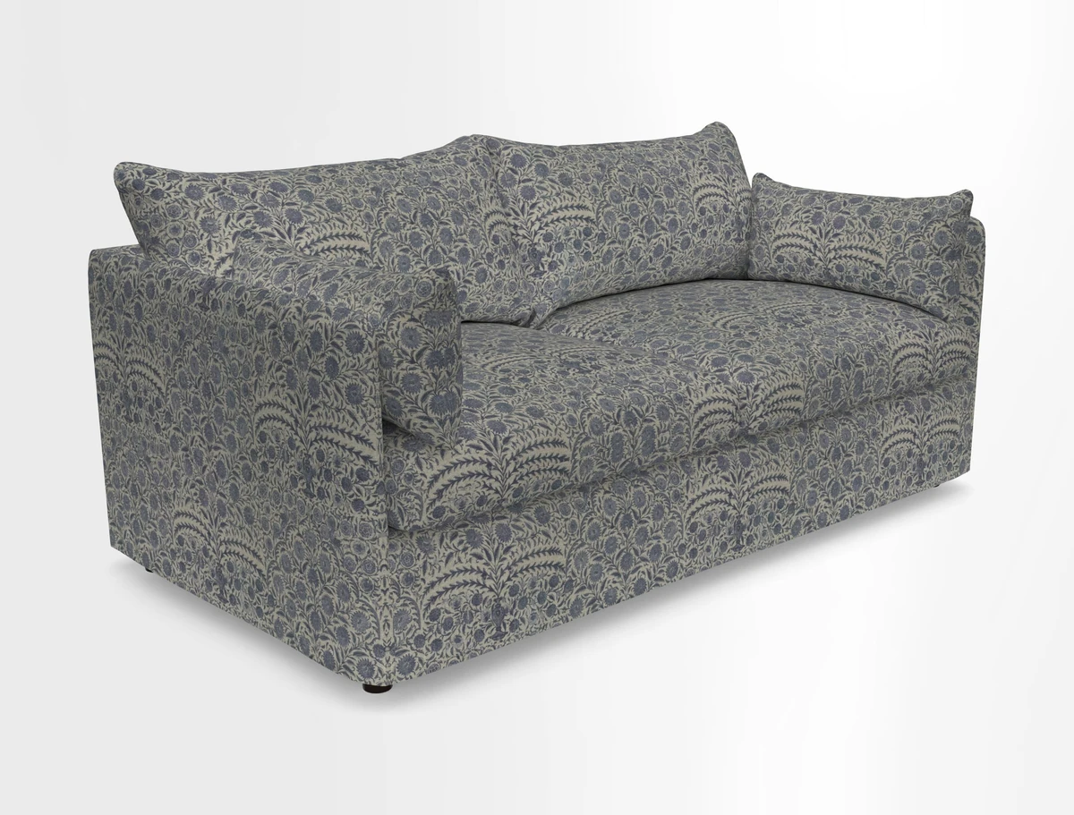 Madehurst 3 Seater Sofa in House Plain Sky. Loose cover option available