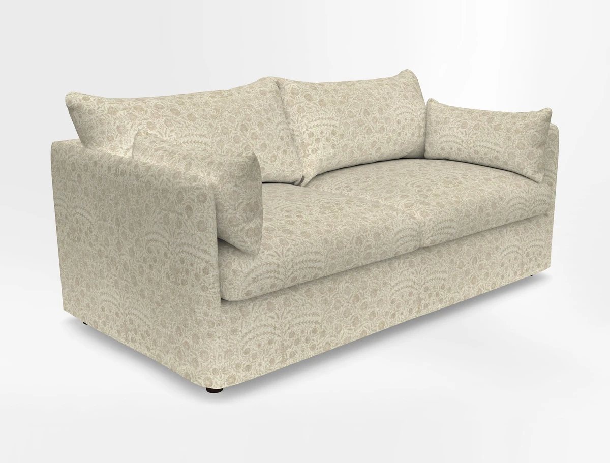 Madehurst 3 Seater Sofa in House Plain Sky. Loose cover option available