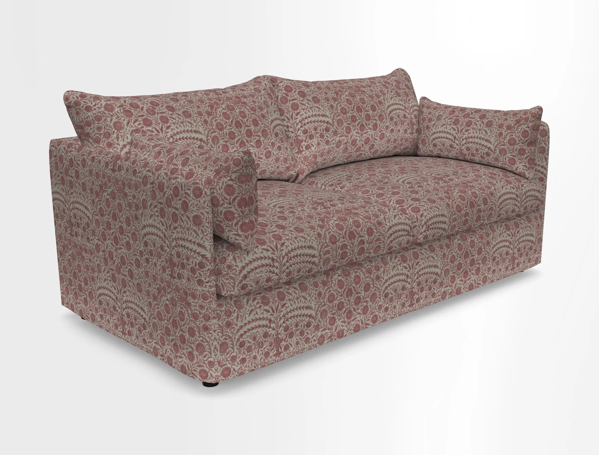 Madehurst 3 Seater Sofa in House Plain Sky. Loose cover option available