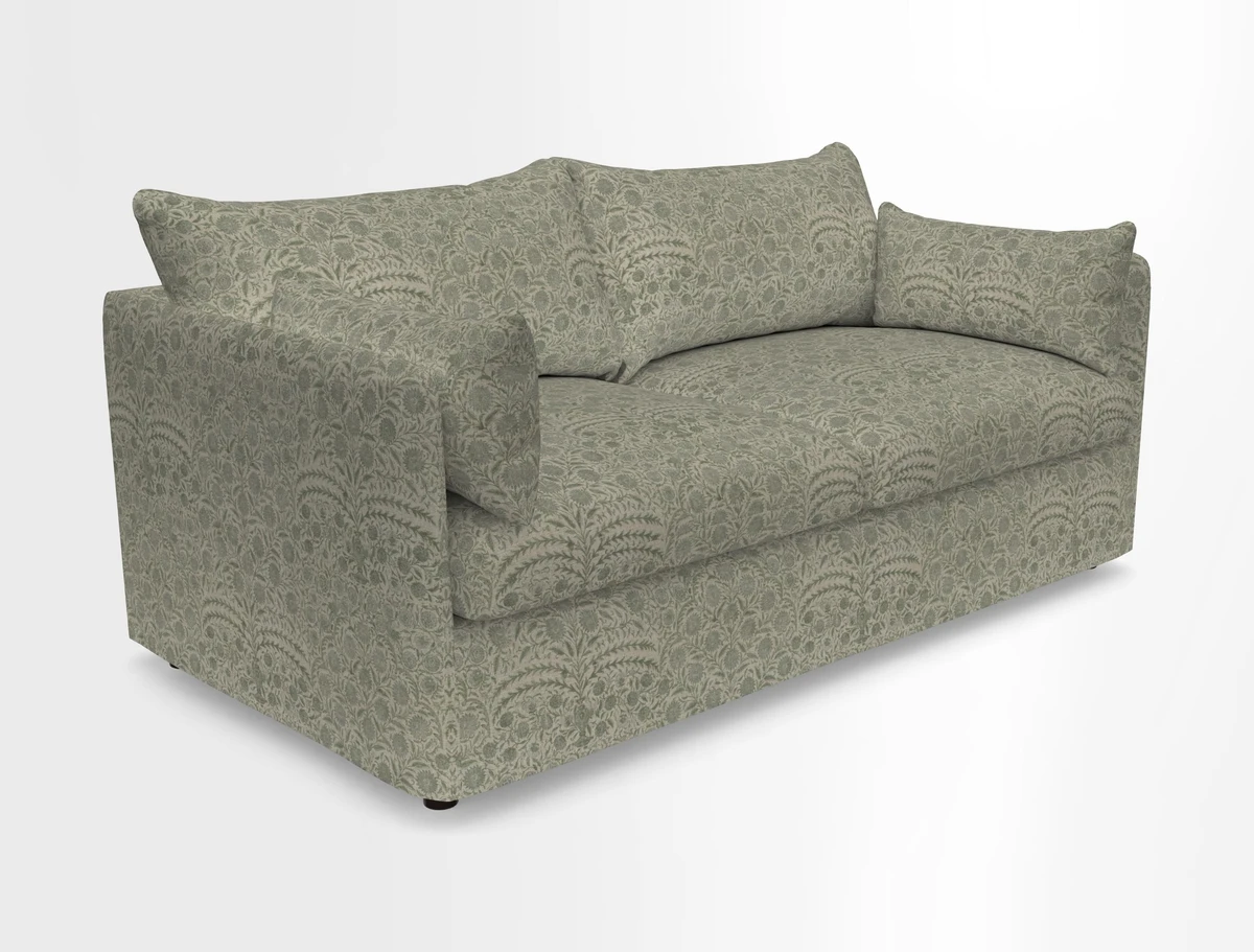 Madehurst 3 Seater Sofa in House Plain Sky. Loose cover option available