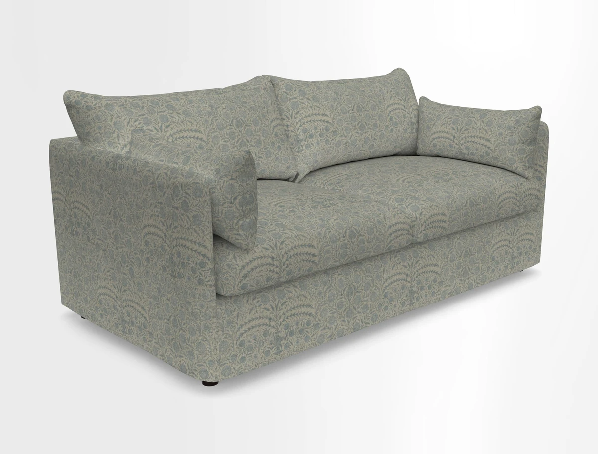 Madehurst 3 Seater Sofa in House Plain Sky. Loose cover option available