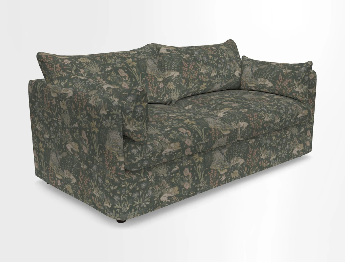 Madehurst 3 Seater Sofa in House Plain Sky. Loose cover option available