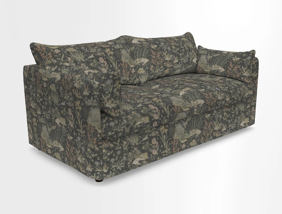 Madehurst 3 Seater Sofa in House Plain Sky. Loose cover option available