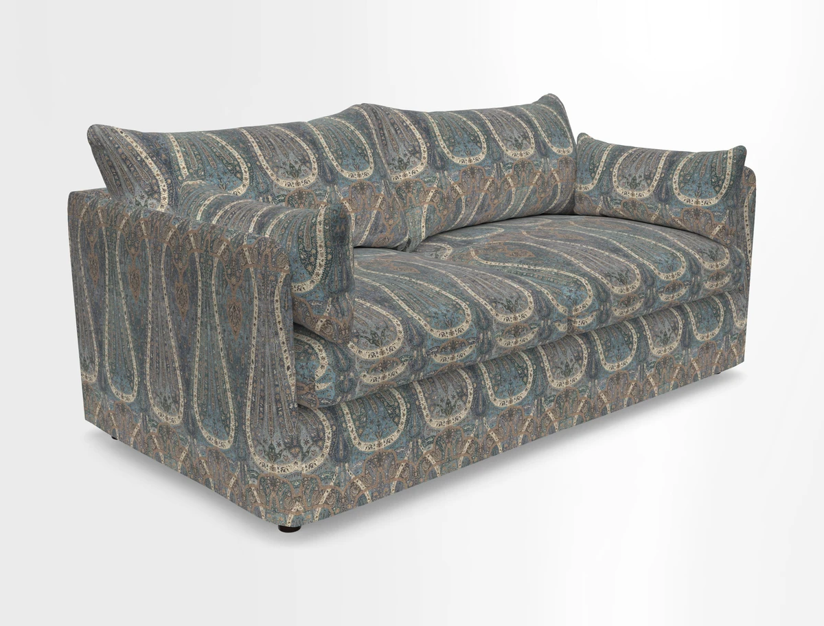 Madehurst 3 Seater Sofa in House Plain Sky. Loose cover option available