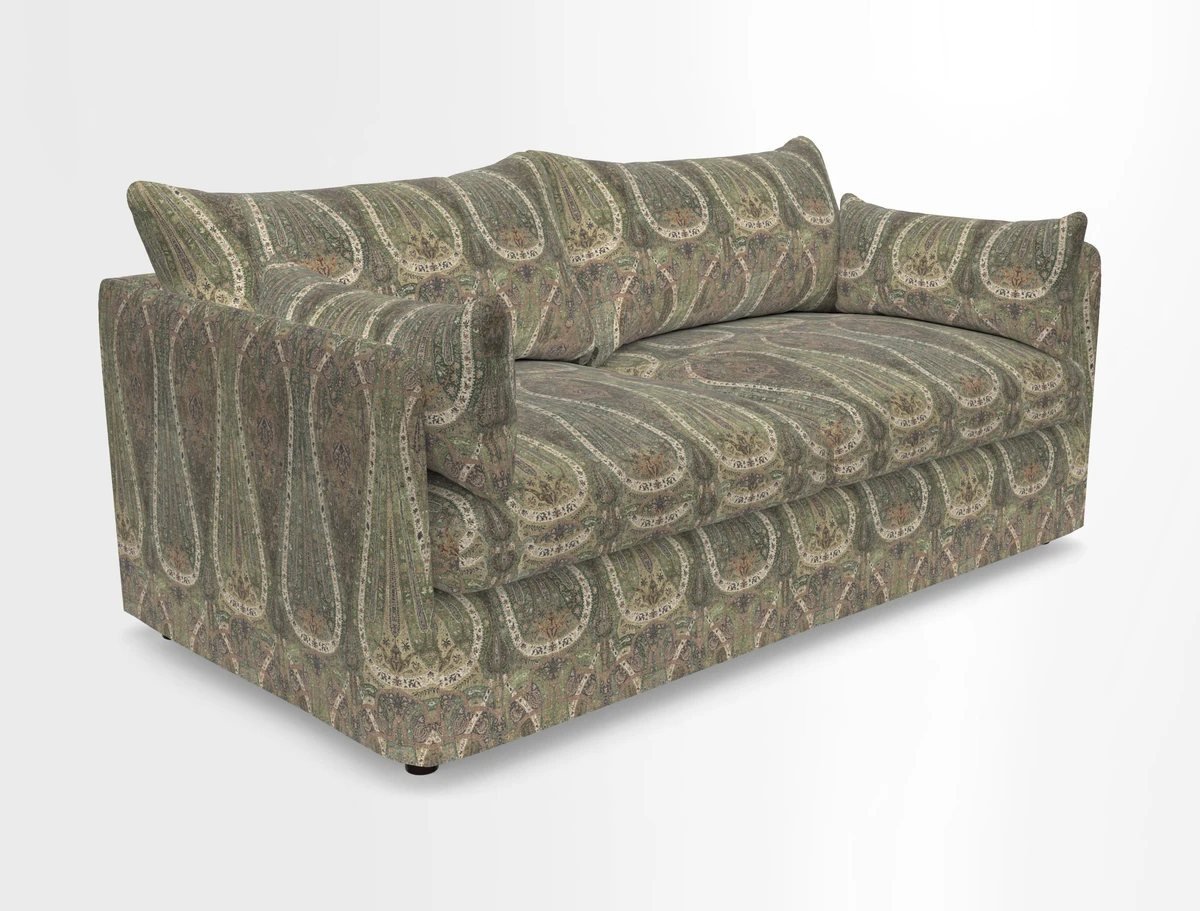Madehurst 3 Seater Sofa in House Plain Sky. Loose cover option available