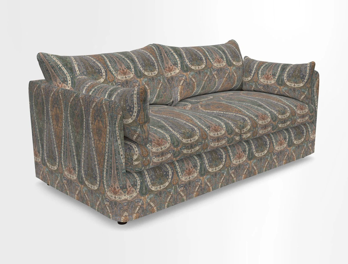 Madehurst 3 Seater Sofa in House Plain Sky. Loose cover option available