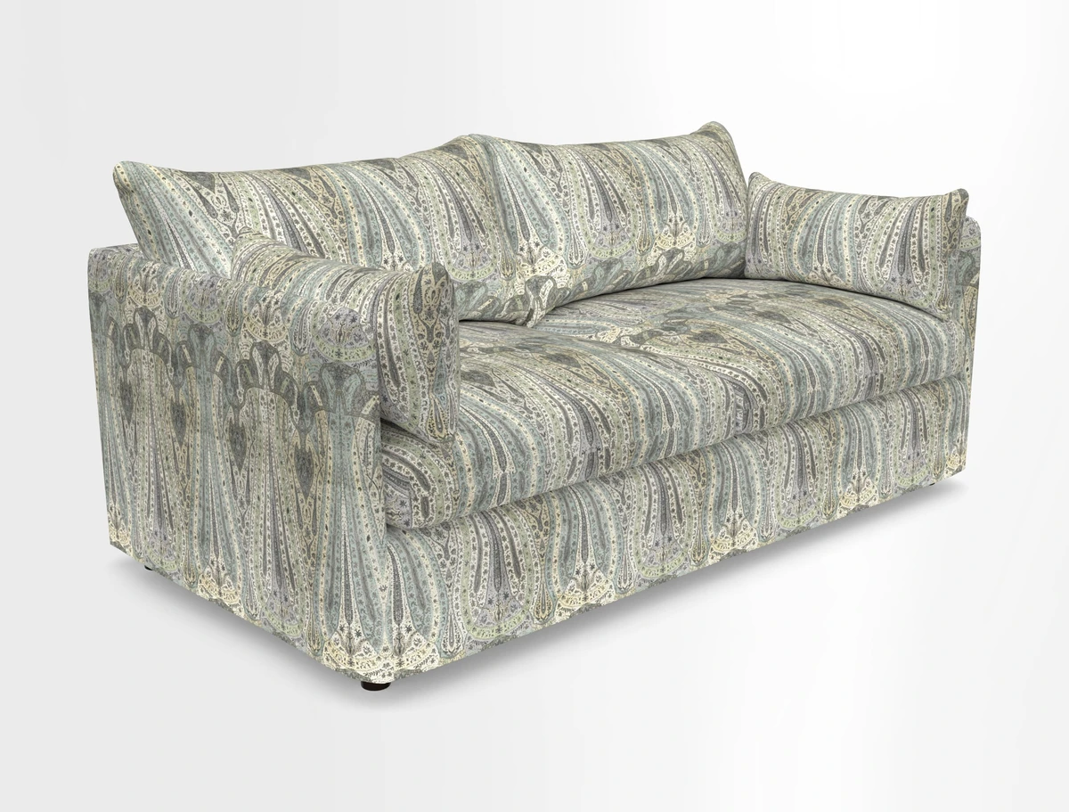 Madehurst 3 Seater Sofa in House Plain Sky. Loose cover option available