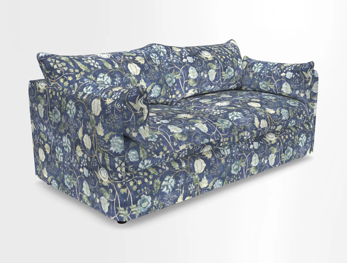 Madehurst 3 Seater Sofa in House Plain Sky. Loose cover option available