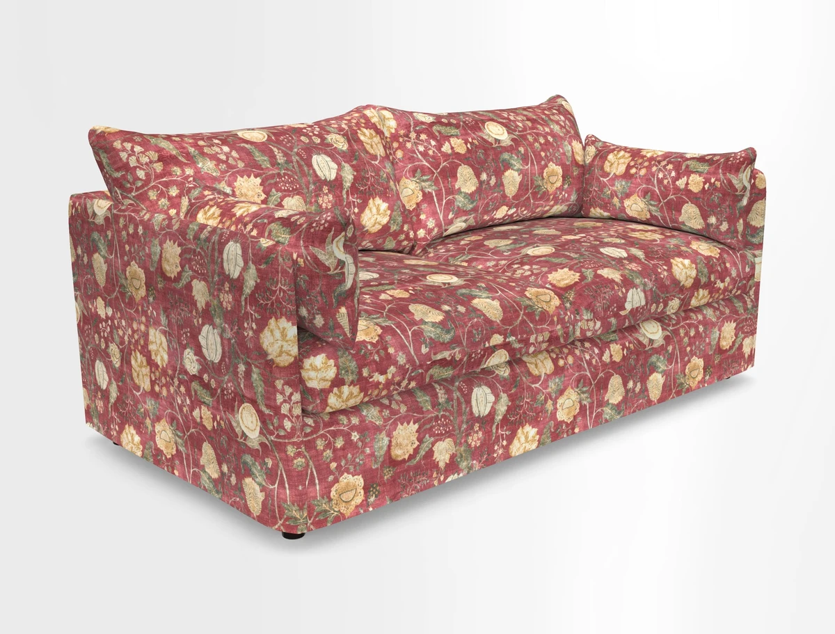 Madehurst 3 Seater Sofa in House Plain Sky. Loose cover option available