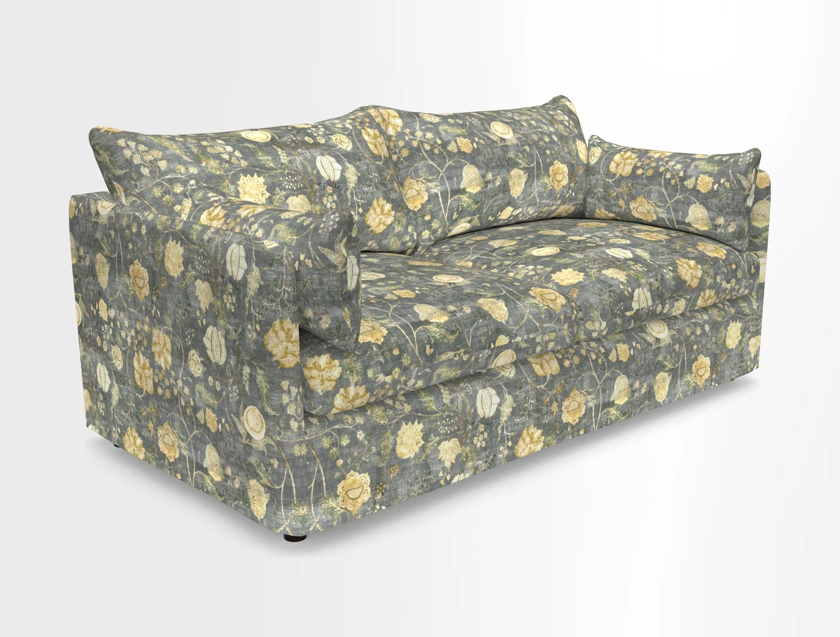 Madehurst 3 Seater Sofa in House Plain Sky. Loose cover option available