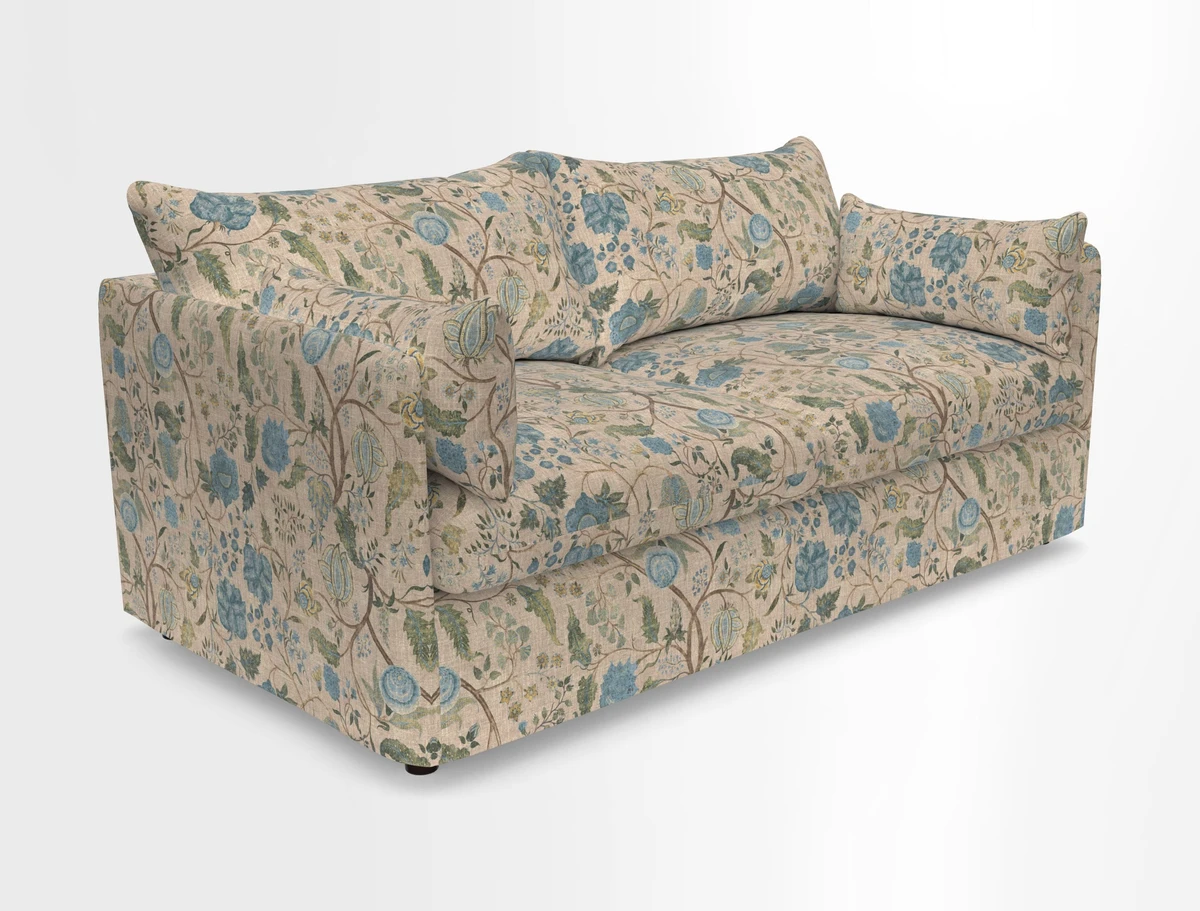 Madehurst 3 Seater Sofa in House Plain Sky. Loose cover option available