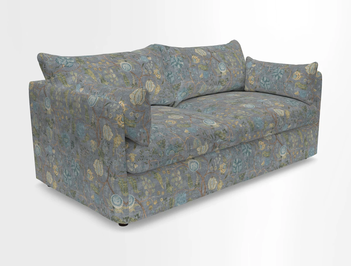 Madehurst 3 Seater Sofa in House Plain Sky. Loose cover option available
